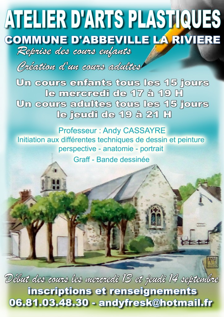 affiche cours abbeville 2017-2018